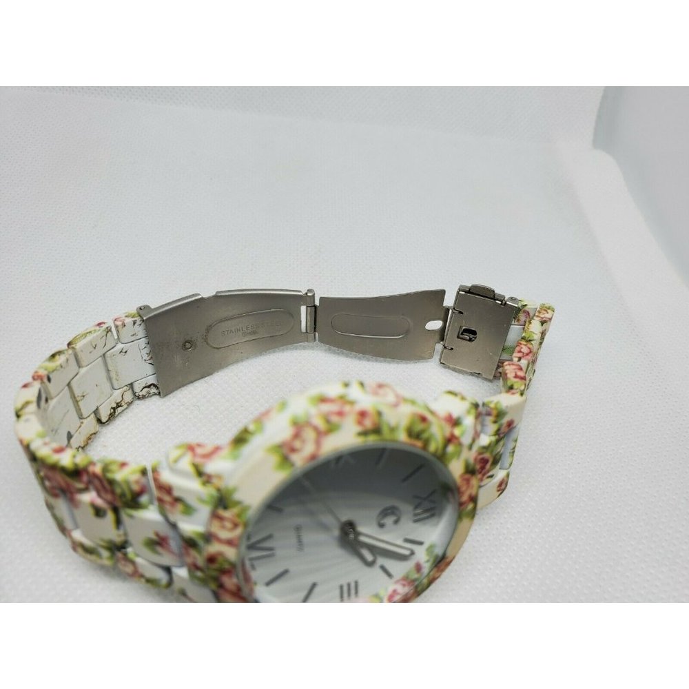 Quartz Floral Band C Japan Movement Vintage Watch - Picture 9 of 12